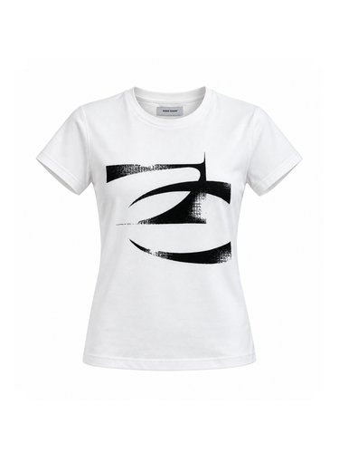 Distressed Logo Mini Tee